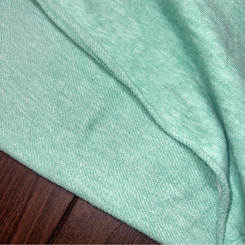 Old Navy Girls Vintage Slouchy Raw Hem Crop Sweatshirt - Mint, Size XL (14-16) - Picture 6 of 7